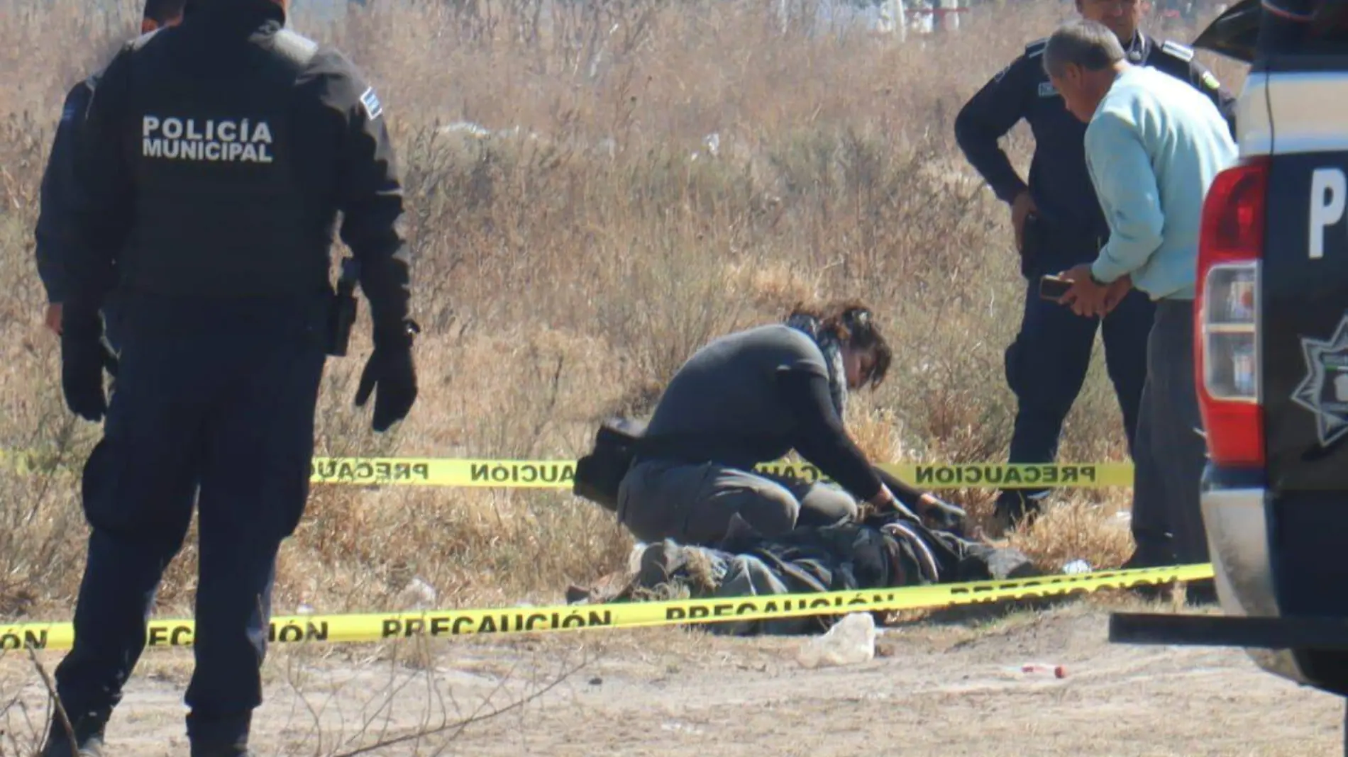 Joven hallado en tiradero 